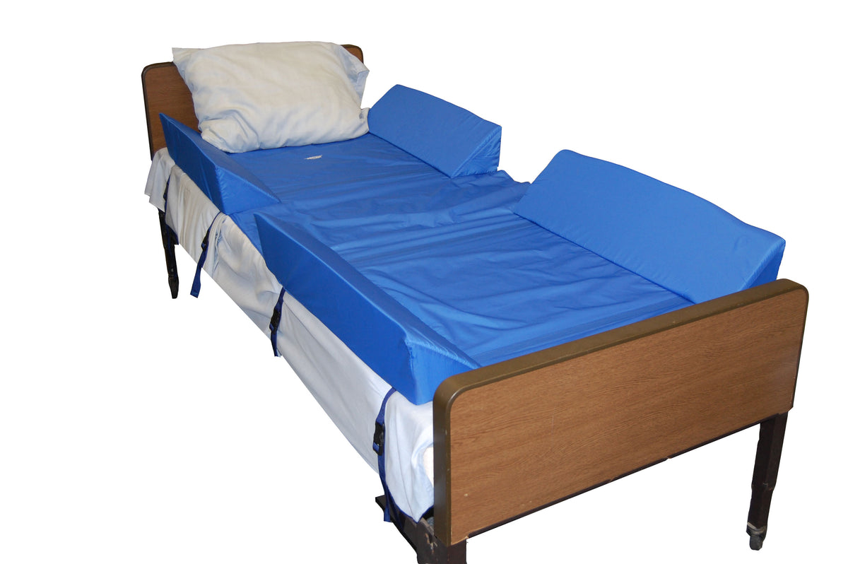 30° Full Body Bed Support System w/4 Attached Bolsters