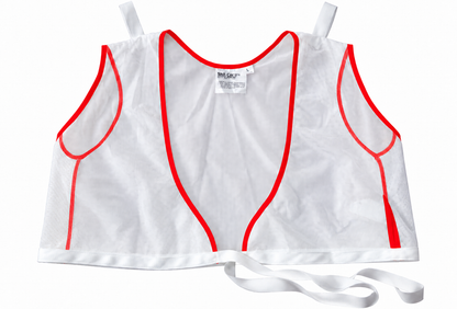 Safety Vest w/Ties & Shoulder Loops